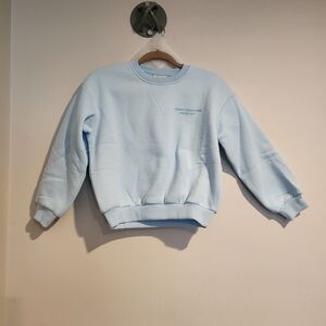 Comfy Collection Kids Pastel Blue Crewneck Set